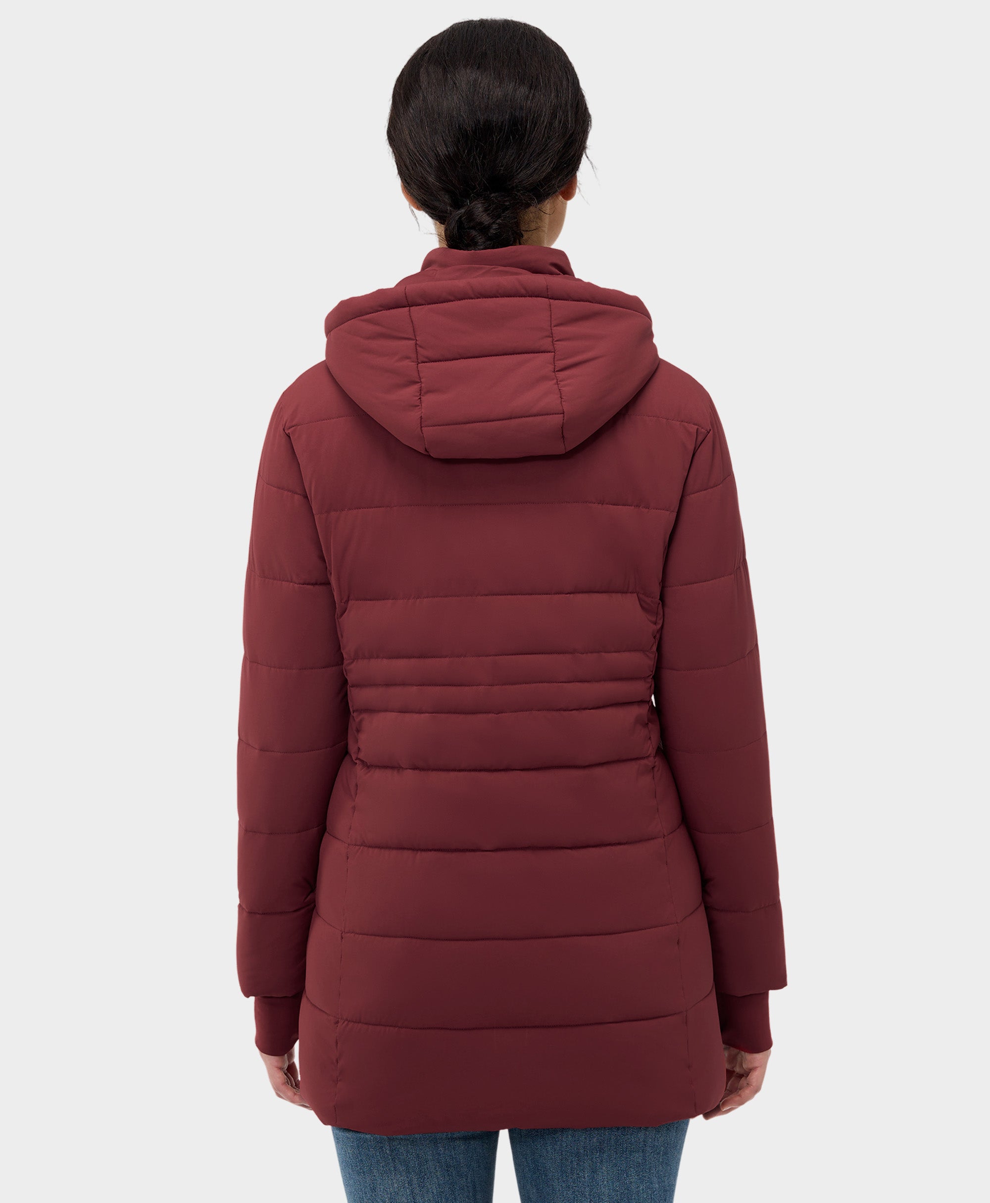 Women's Heated Puffer Parka Jacket