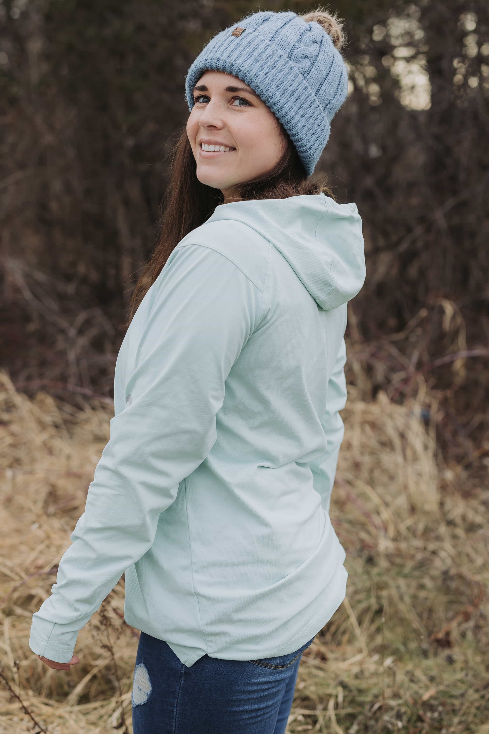 Unisex Quick Dry Pullover Hoodie Lightweight Moisture-Wicking