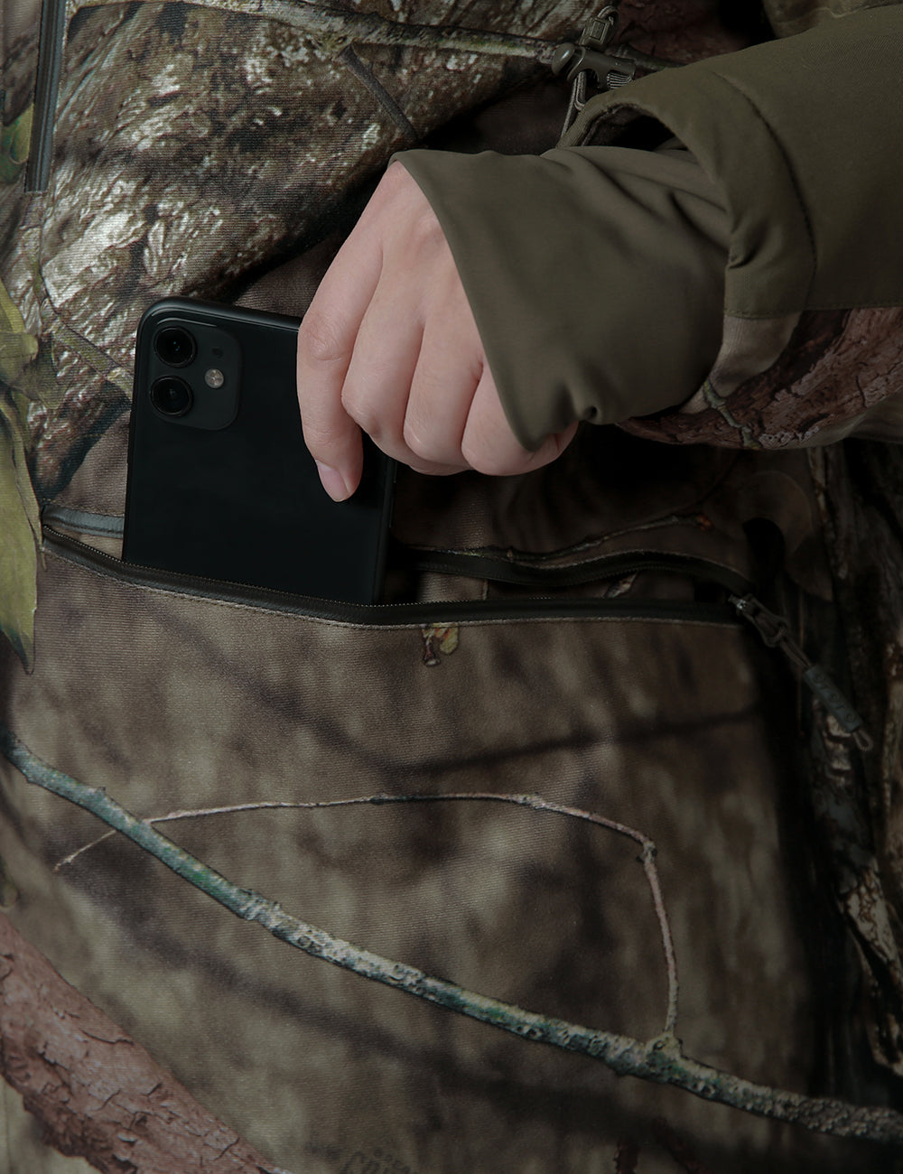 hunting jacket pocket