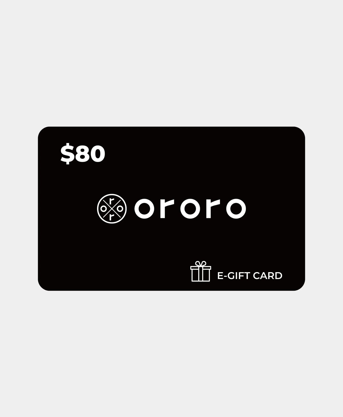 $80 e-gift card