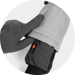 Feature Details Image Paired With Outer Gloves
