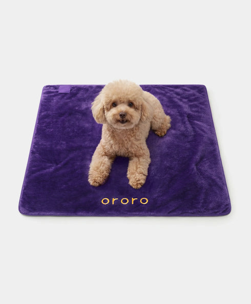 Kozzzy 2-Zone Heated Pet Blanket - violet
