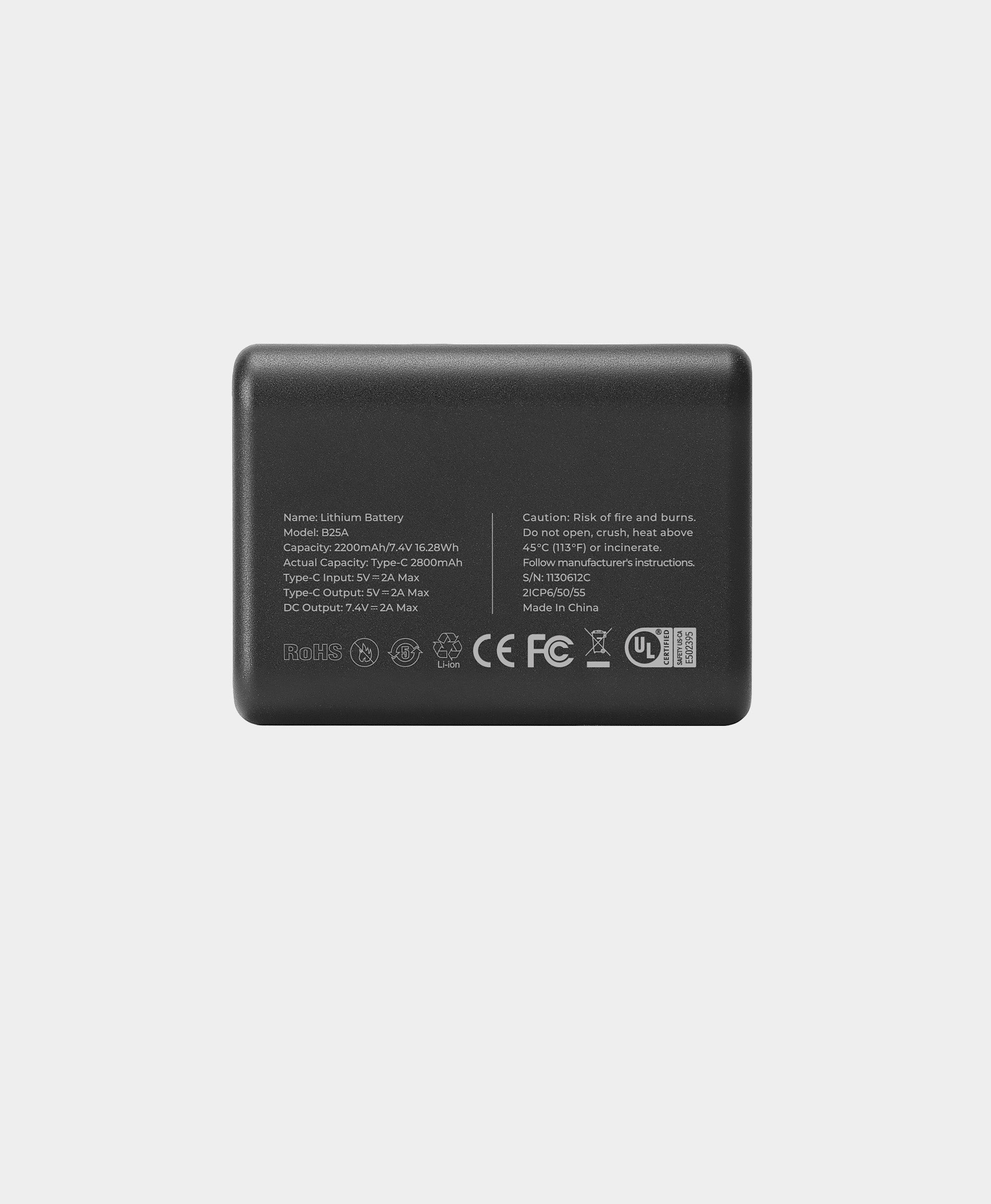 B25A Battery (2200 mAh) - One Pair