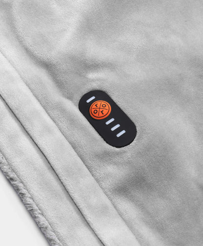 Power button on back of pillowcase