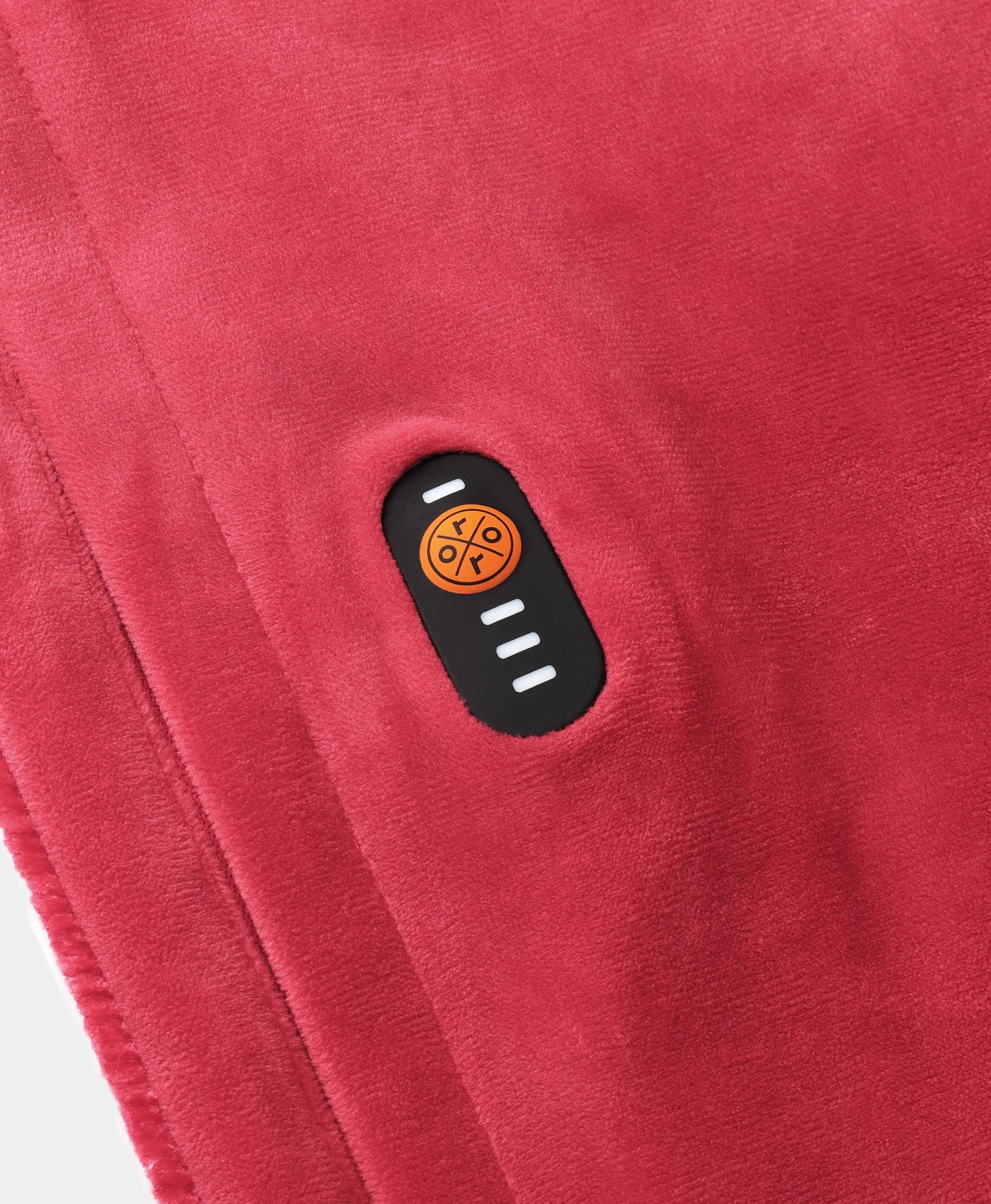 Power button on back of pillowcase