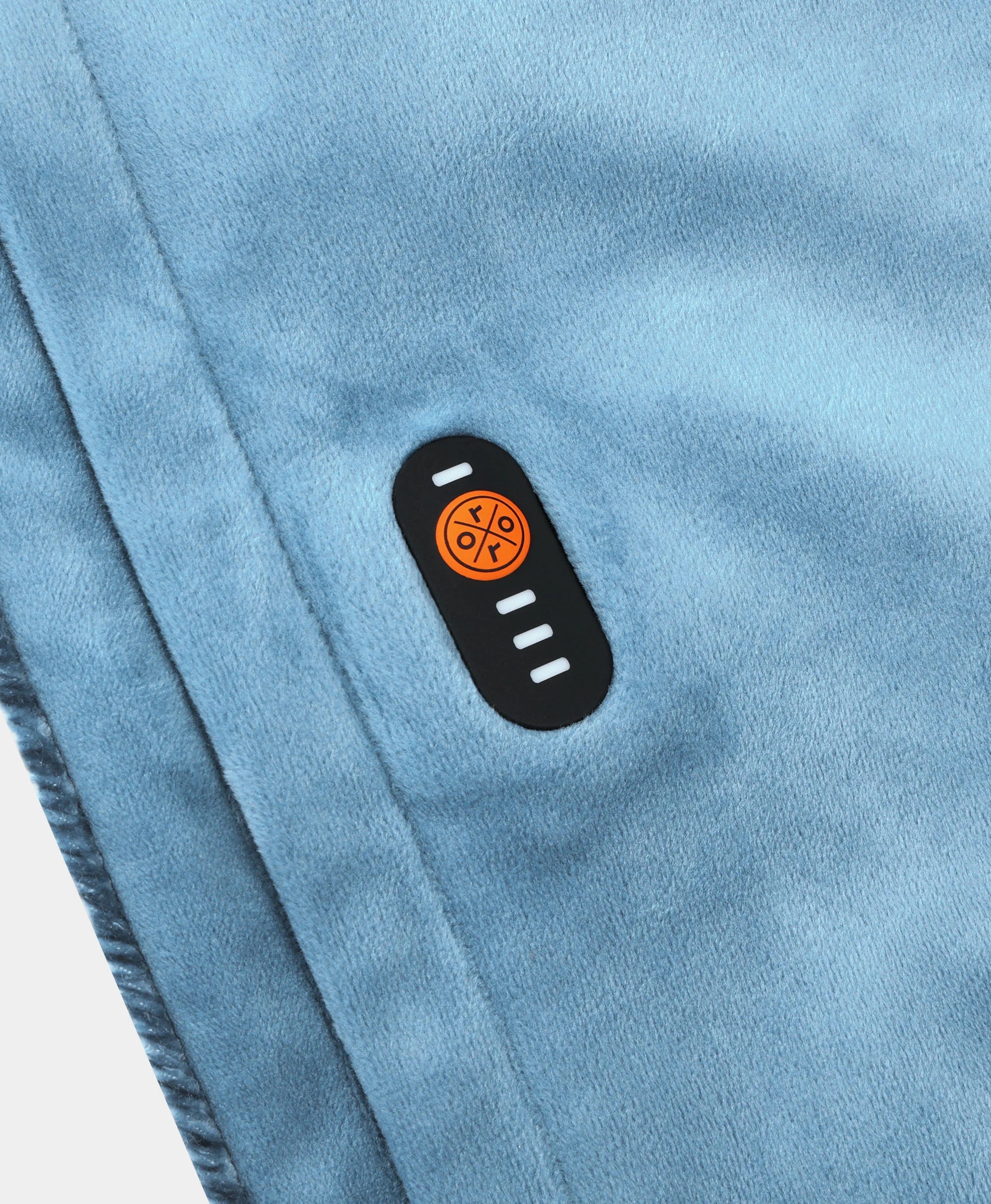 Power button on back of pillowcase