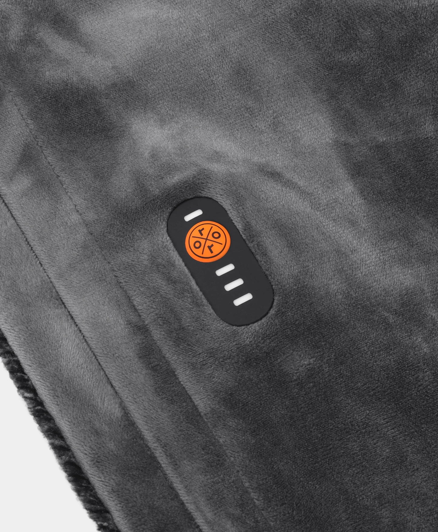 Power button on back of pillowcase