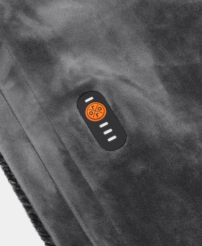 Power button on back of pillowcase