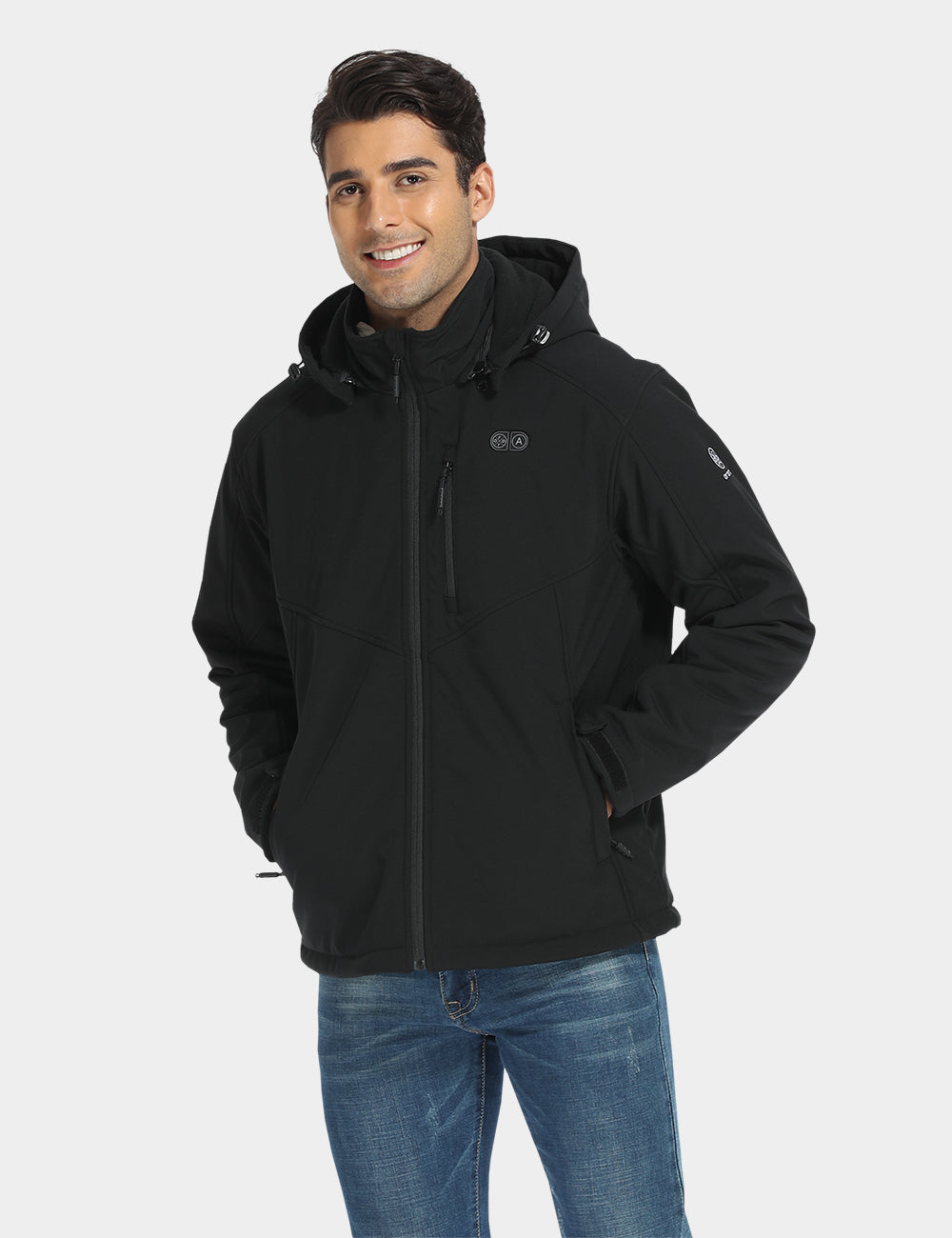 (Open-box) Men's Dual Control Heated Jacket with 5 Heating Zones (Battery Set Not Included), Thumbnail 4