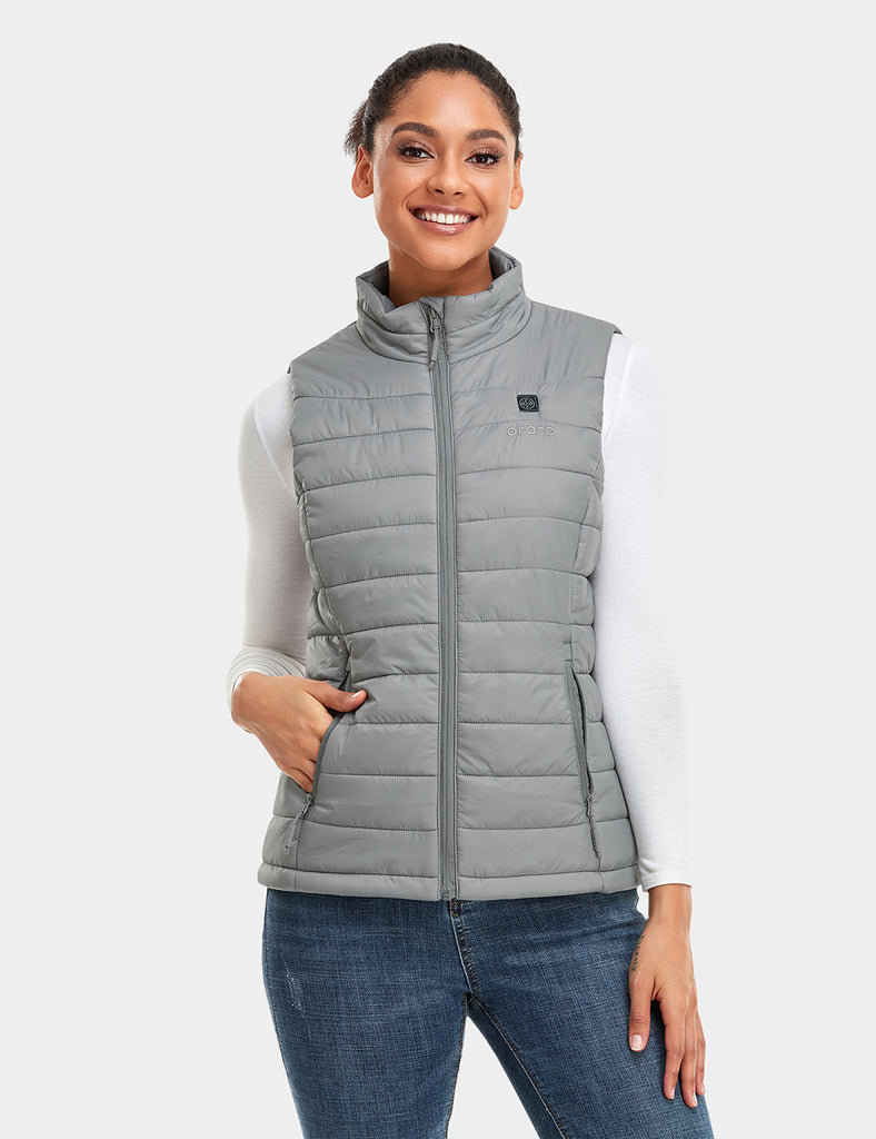 women's heated vest with battery