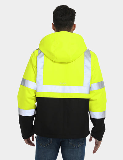 Men's Heated High-Visibility Work Jacket view 2