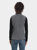 Women's Heated Recycled Fleece Vest