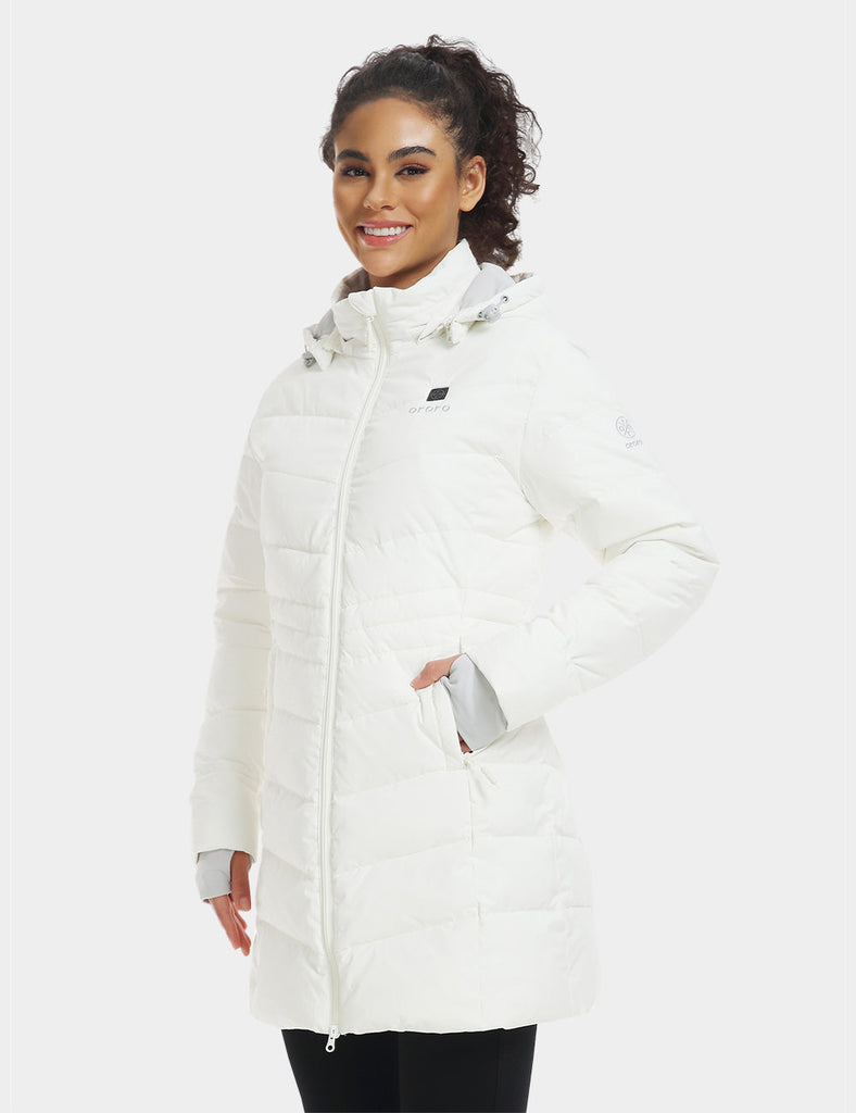 Women's Heated Puffer Parka Jacket | THERMOLITE® Insulated | ORORO