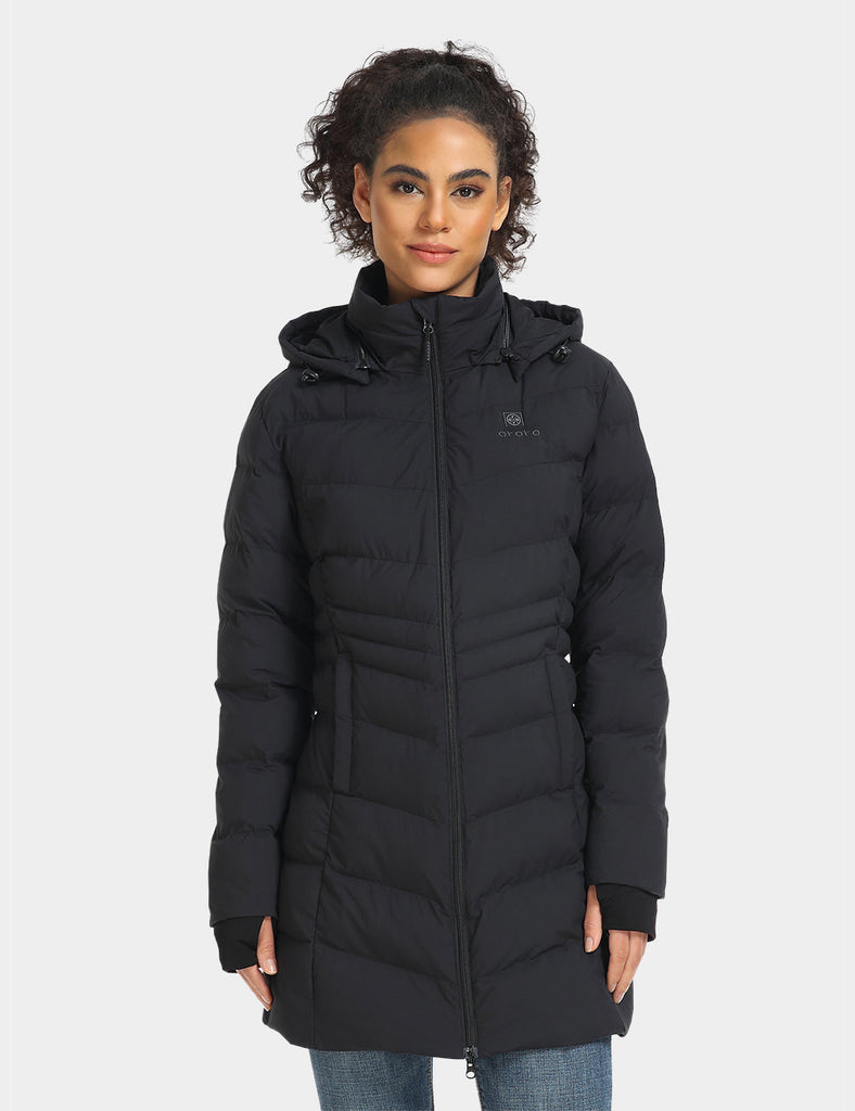Women's Heated Puffer Parka Jacket | THERMOLITE® Insulated | ORORO