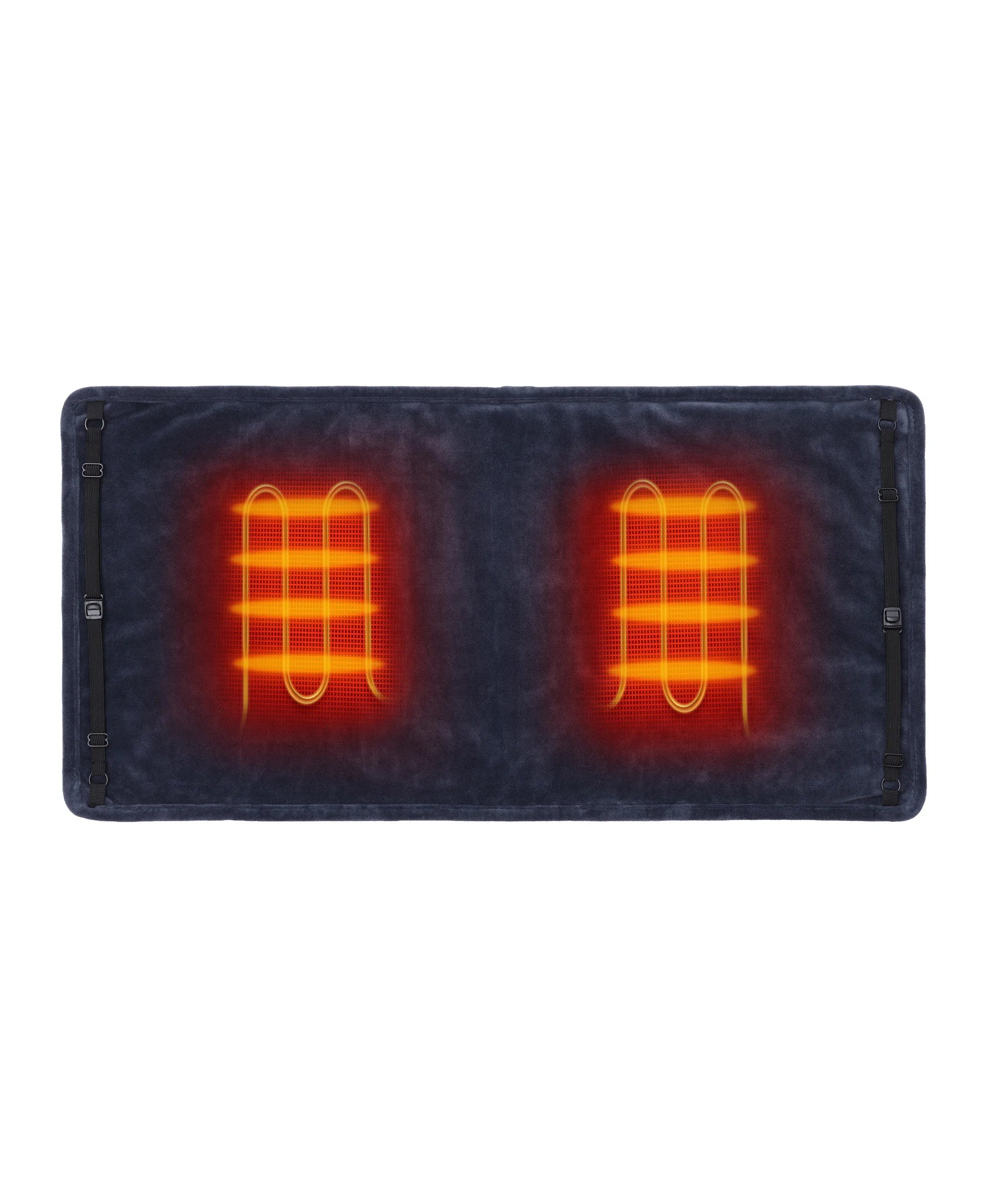 Portable Heated Pad 12 x 24 in - Gray 2 heating zones