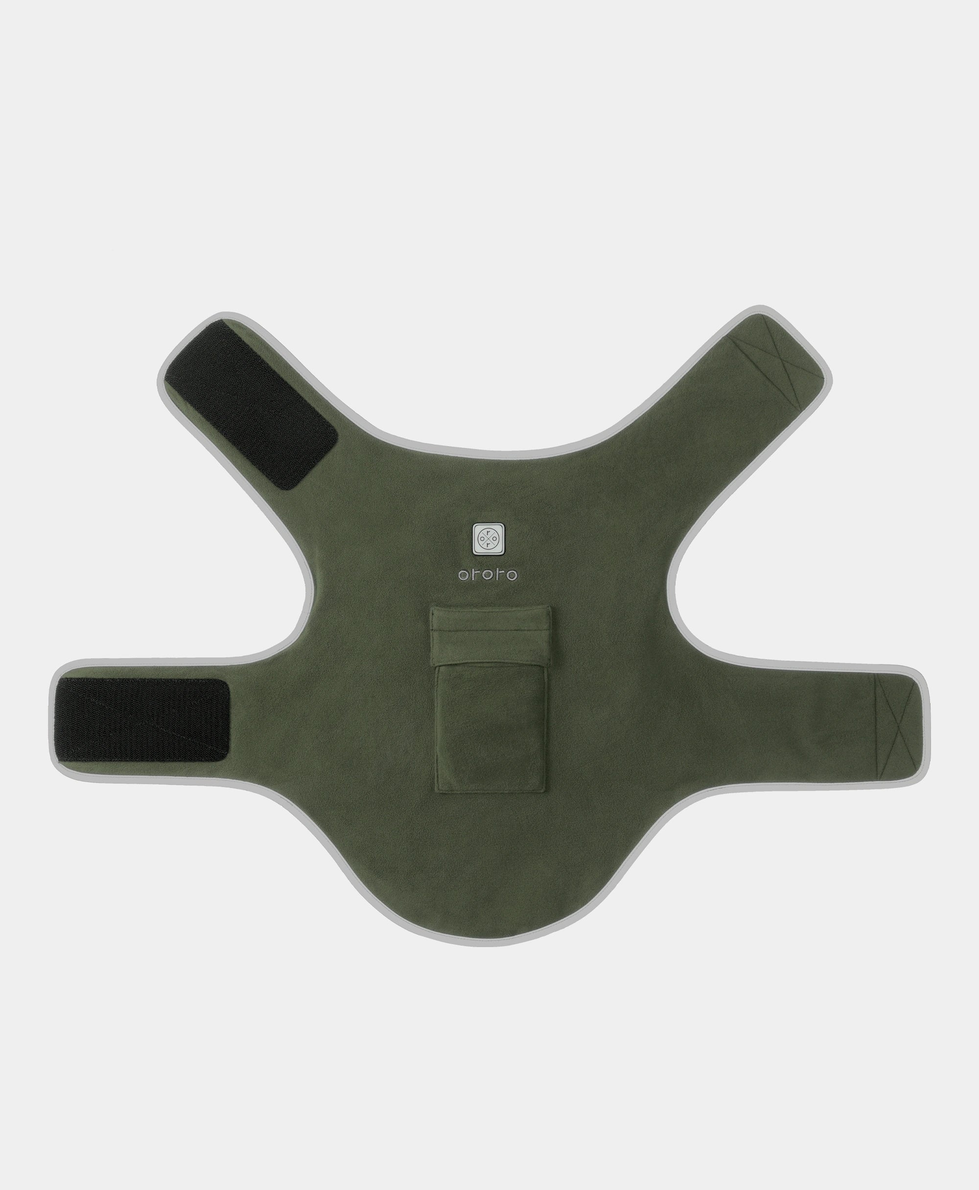 2-Zone Heated Fleece Dog Vest - Olive