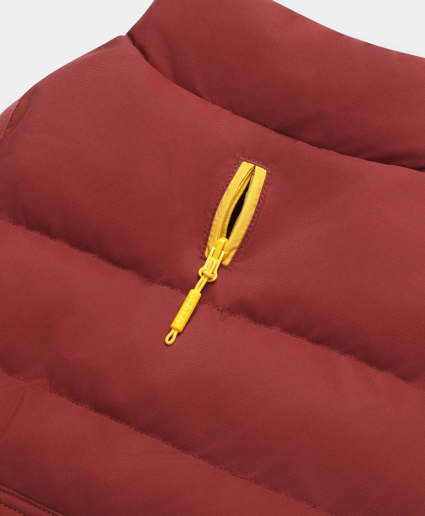 Snøwoof 3-Zone Heated Dog Puffer Vest- zipper detail