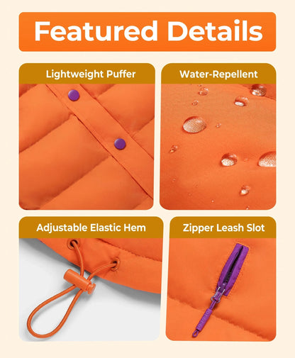 Snøwoof 3-Zone Heated Dog Puffer Vest