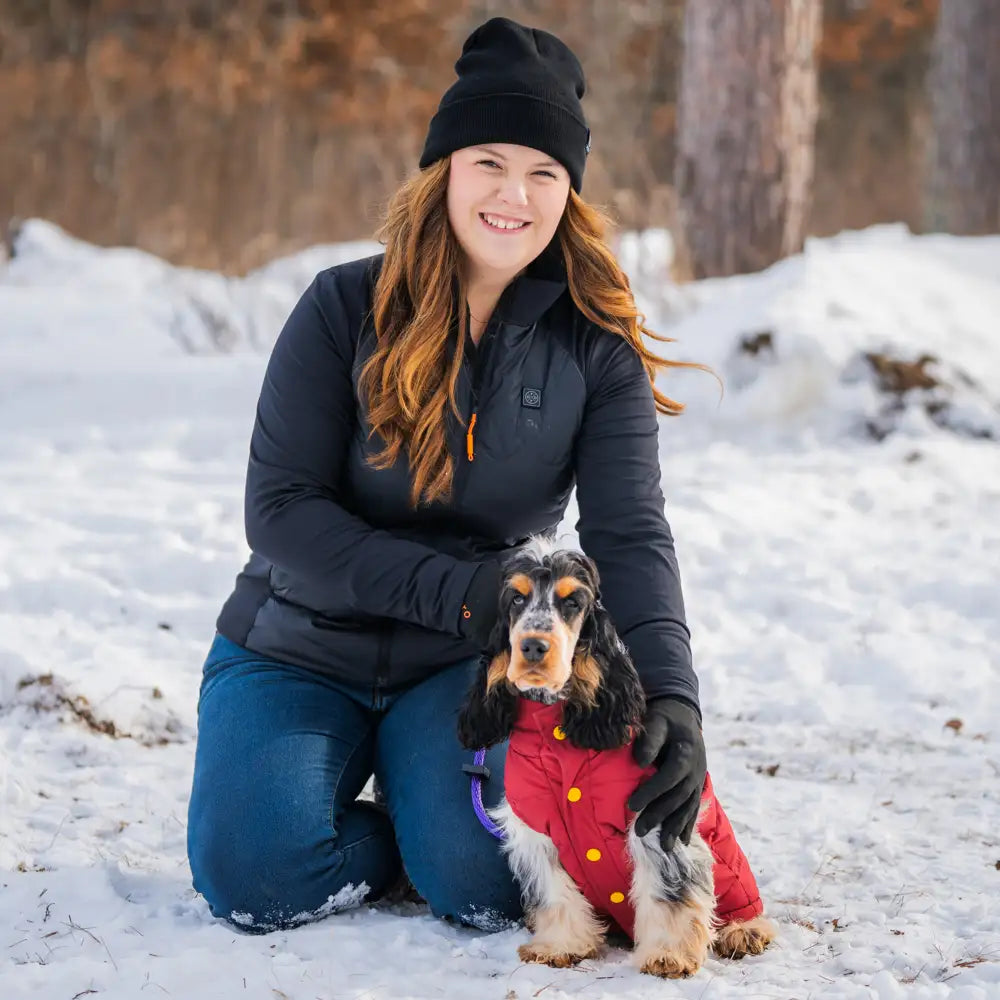 Snøwoof 3-Zone Heated Dog Puffer Vest