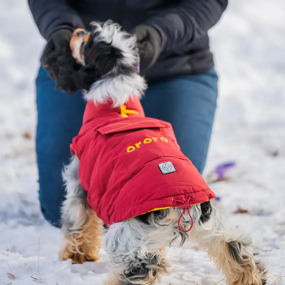 Snøwoof 3-Zone Heated Dog Puffer Vest