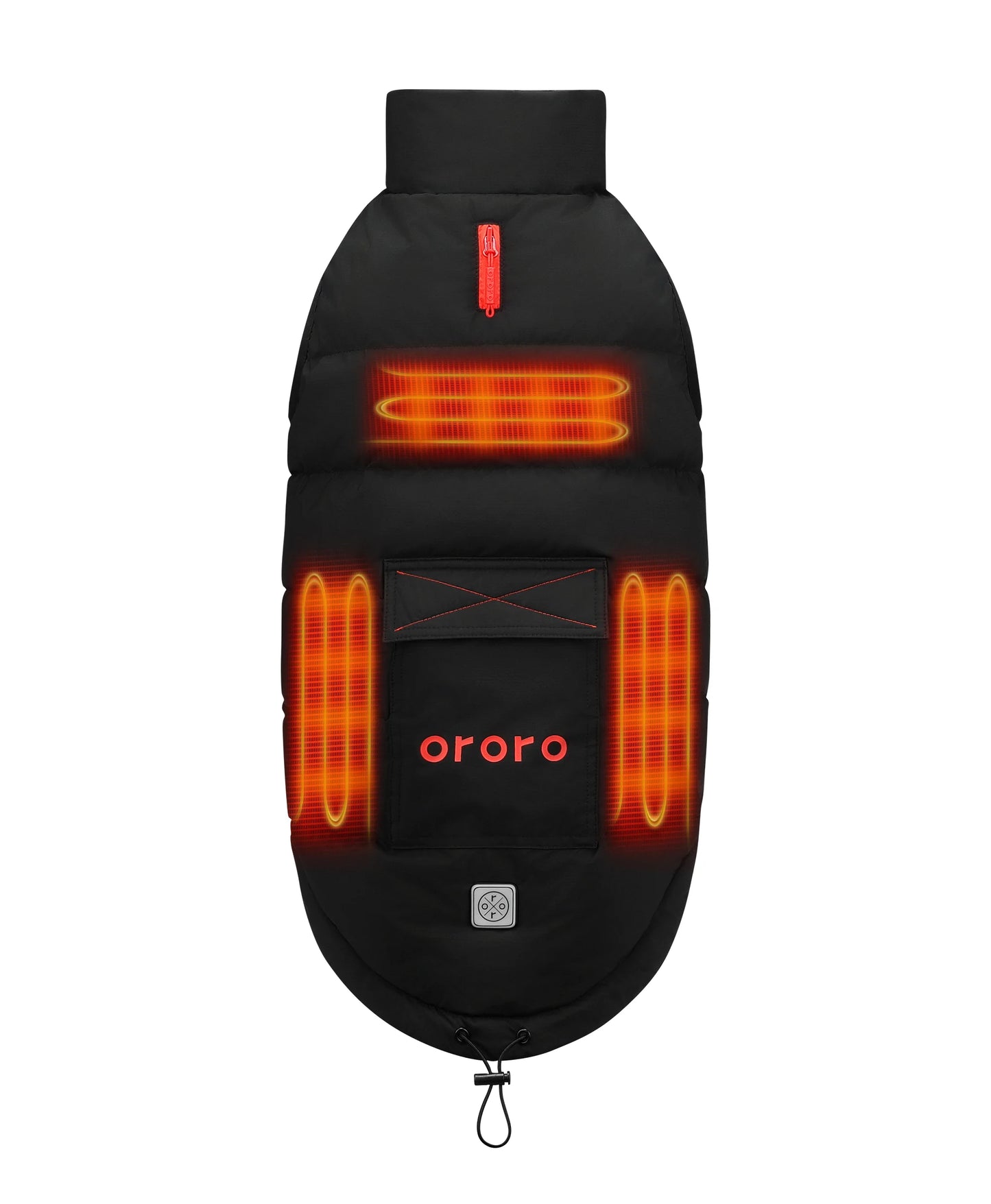 Snøwoof 3-Zone Heated Dog Puffer Vest