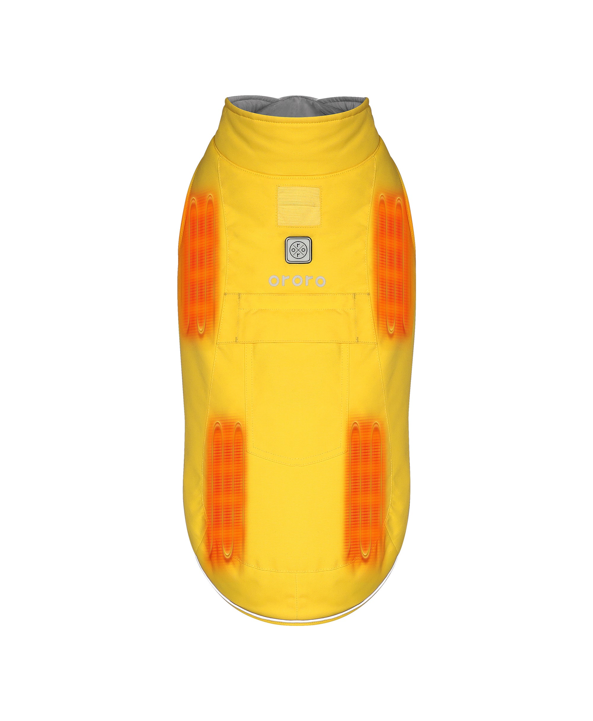 4 Heating zones: left & right Upper back，left & right Shoulder