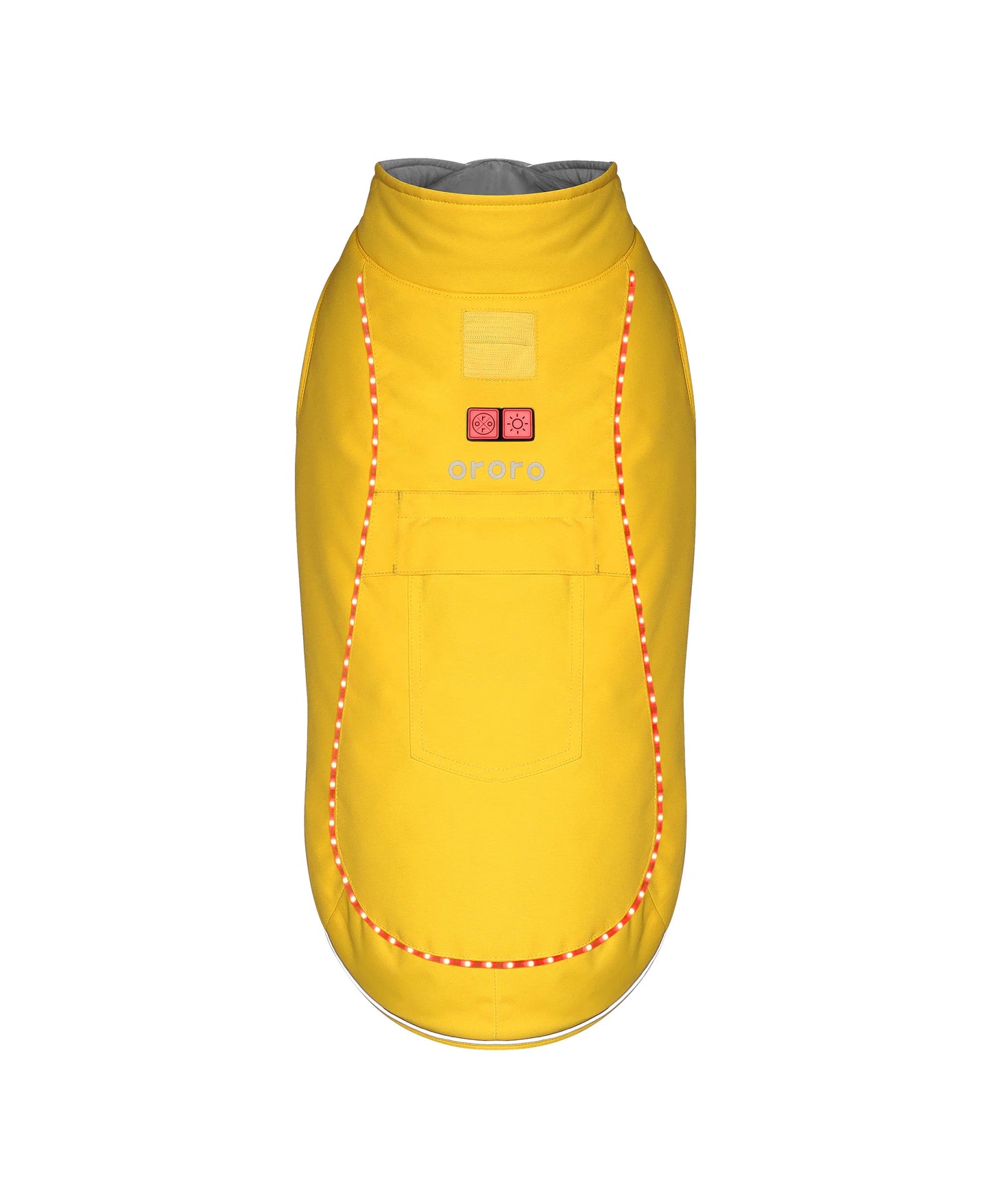 KOLDPWOOF 4-Zone Heated Dog Vest w/ LED Lights