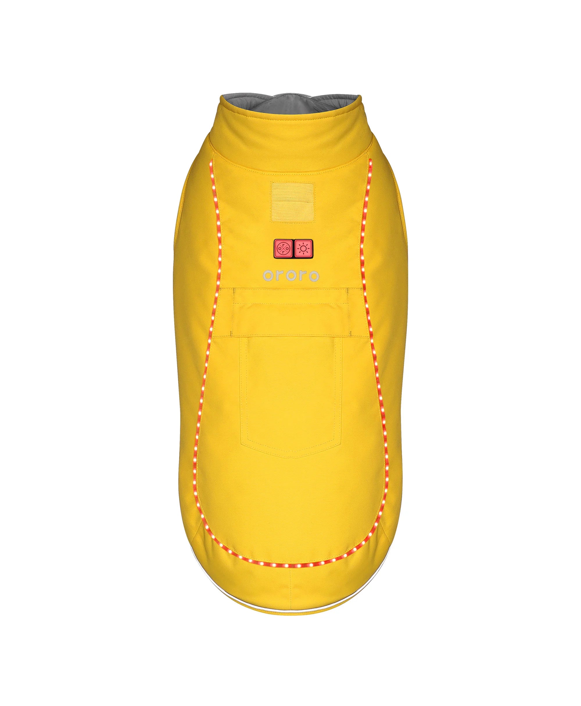 KOLDPWOOF 4-Zone Heated Dog Vest w/ LED Lights