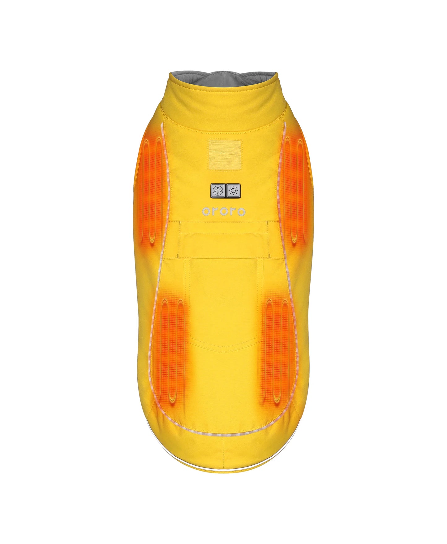 KOLDPWOOF 4-Zone Heated Dog Vest w/ LED Lights