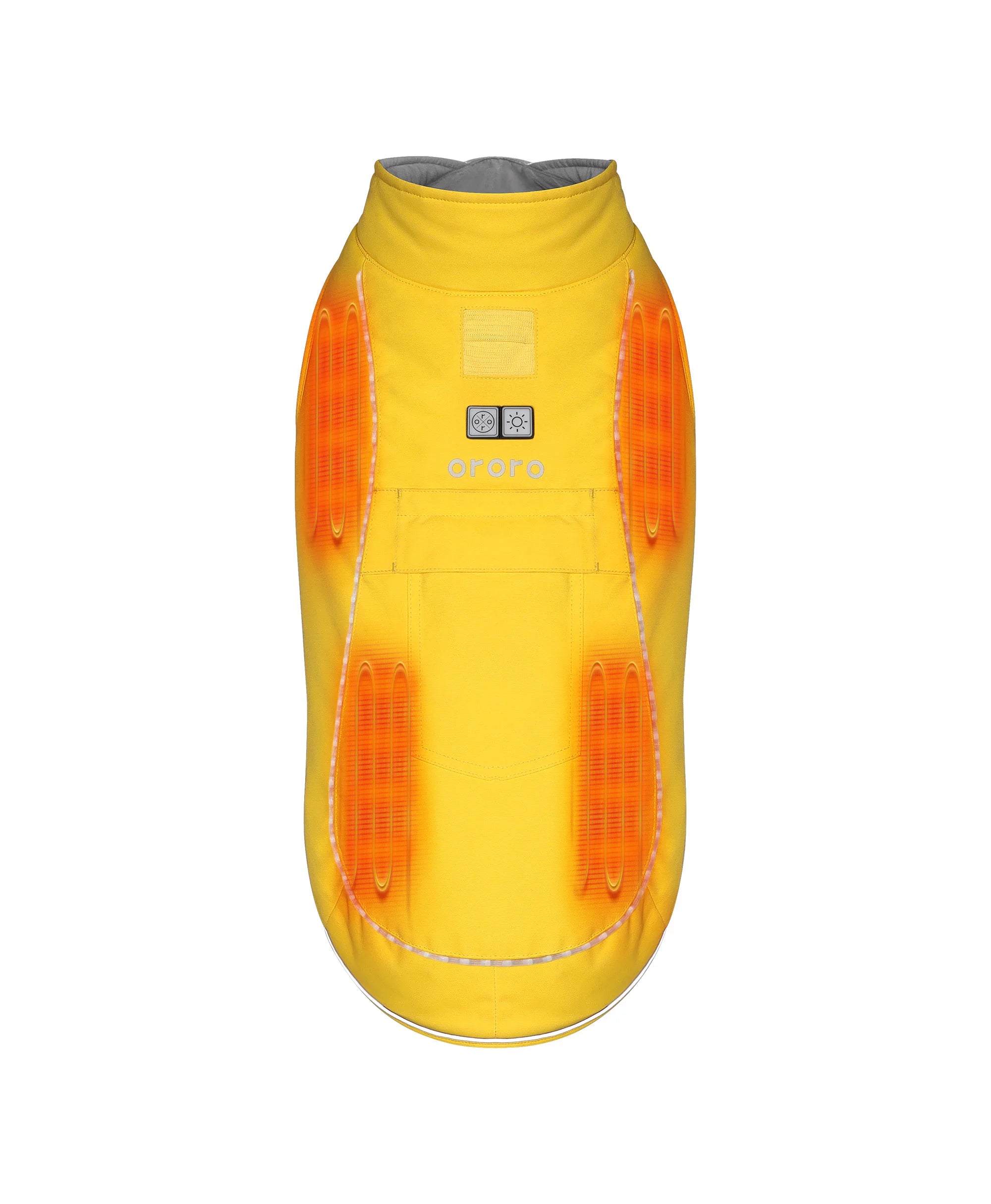 KOLDPWOOF 4-Zone Heated Dog Vest w/ LED Lights