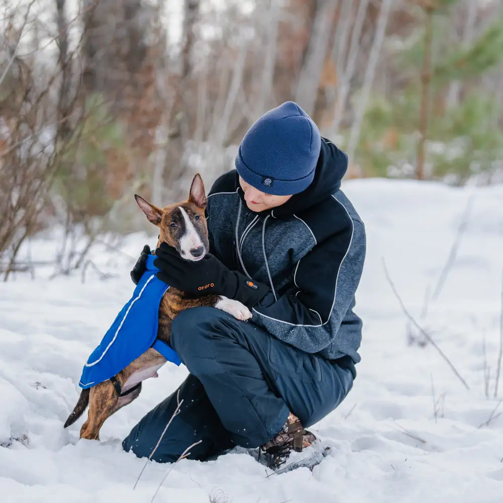 Koldpwoof 4-Zone Heated Dog Vest w/ LED Lights