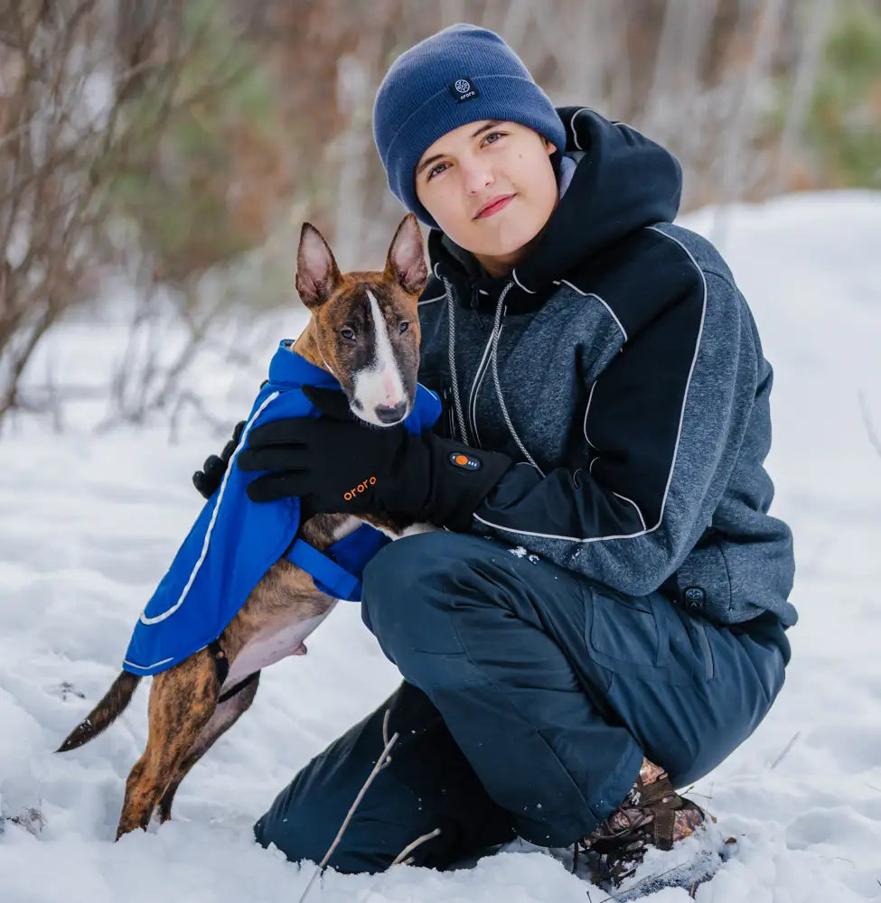 Koldpwoof 4-Zone Heated Dog Vest w/ LED Lights