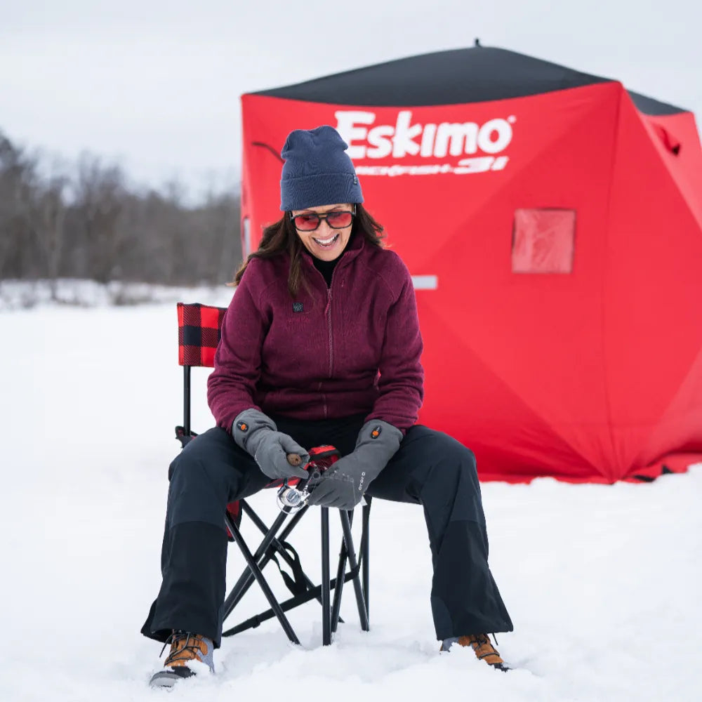 Augusta Tournament Women's 4-Zone Heated Sweater Fleece Jacket