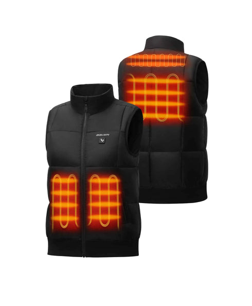 4 heating zones across the left &amp; right hand pockets, upper back, and middle back ,view 2