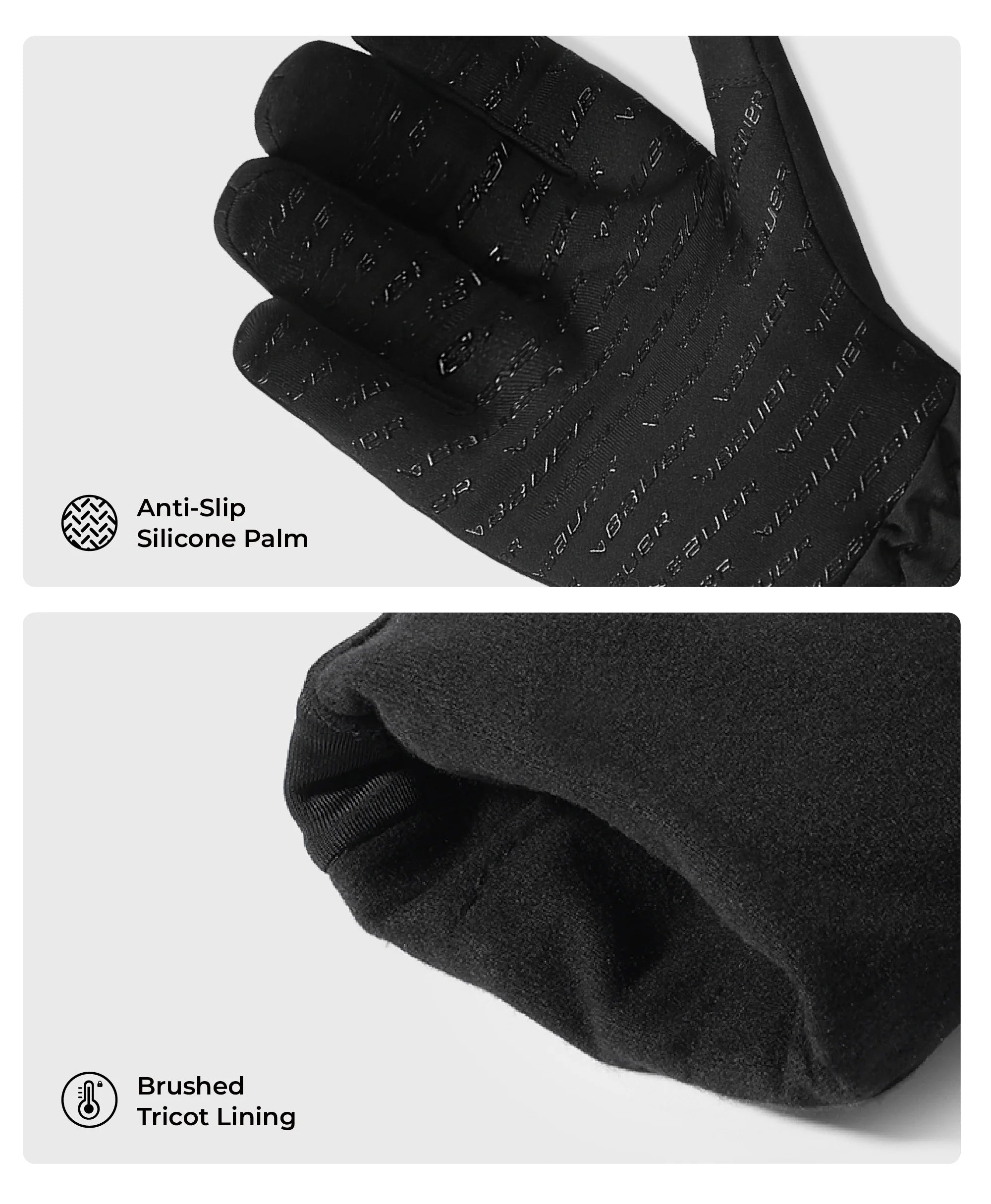 ororo x BAUER REDLINE Unisex Heated Liner Gloves, Thumbnail 4