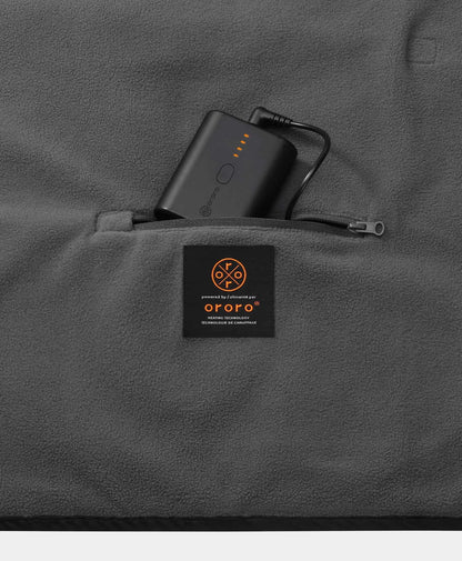 battery pocket with zipper