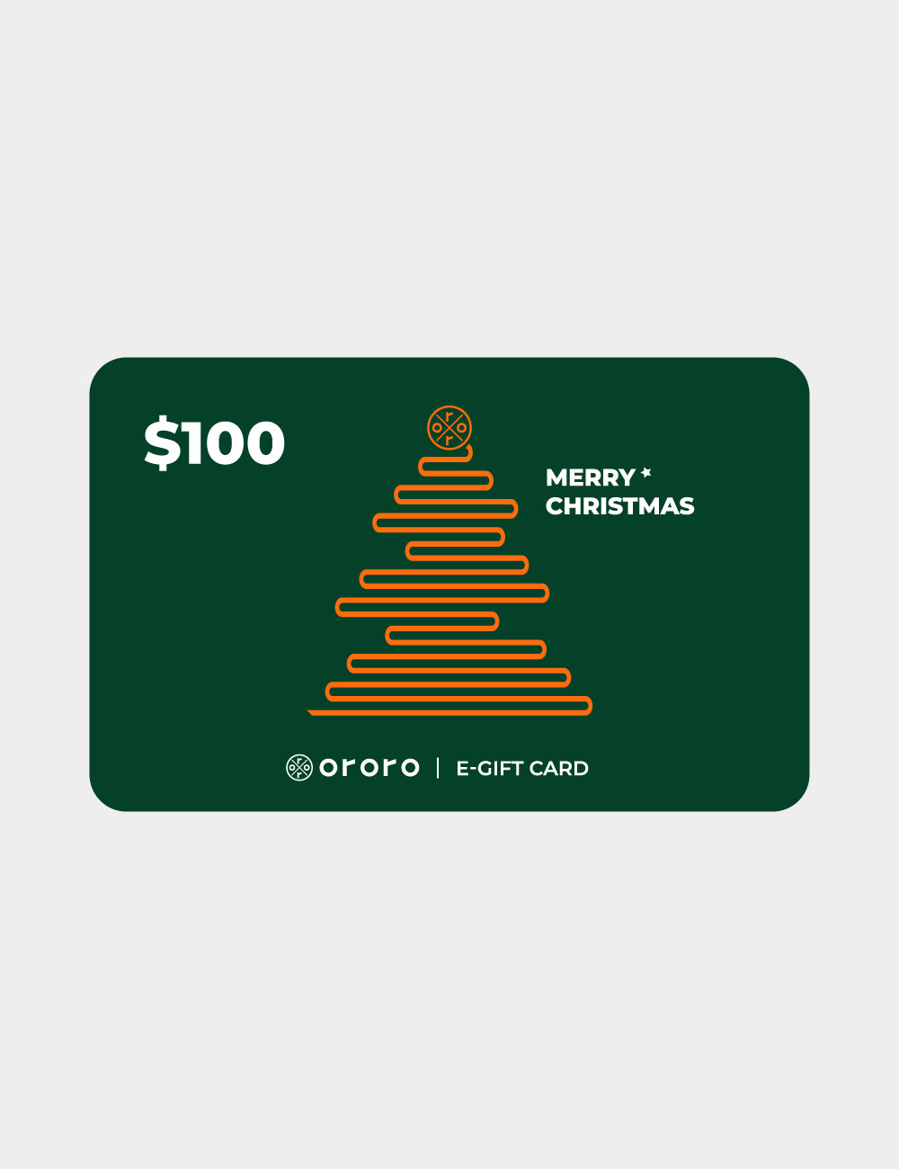 ororo Christmas Gift Card