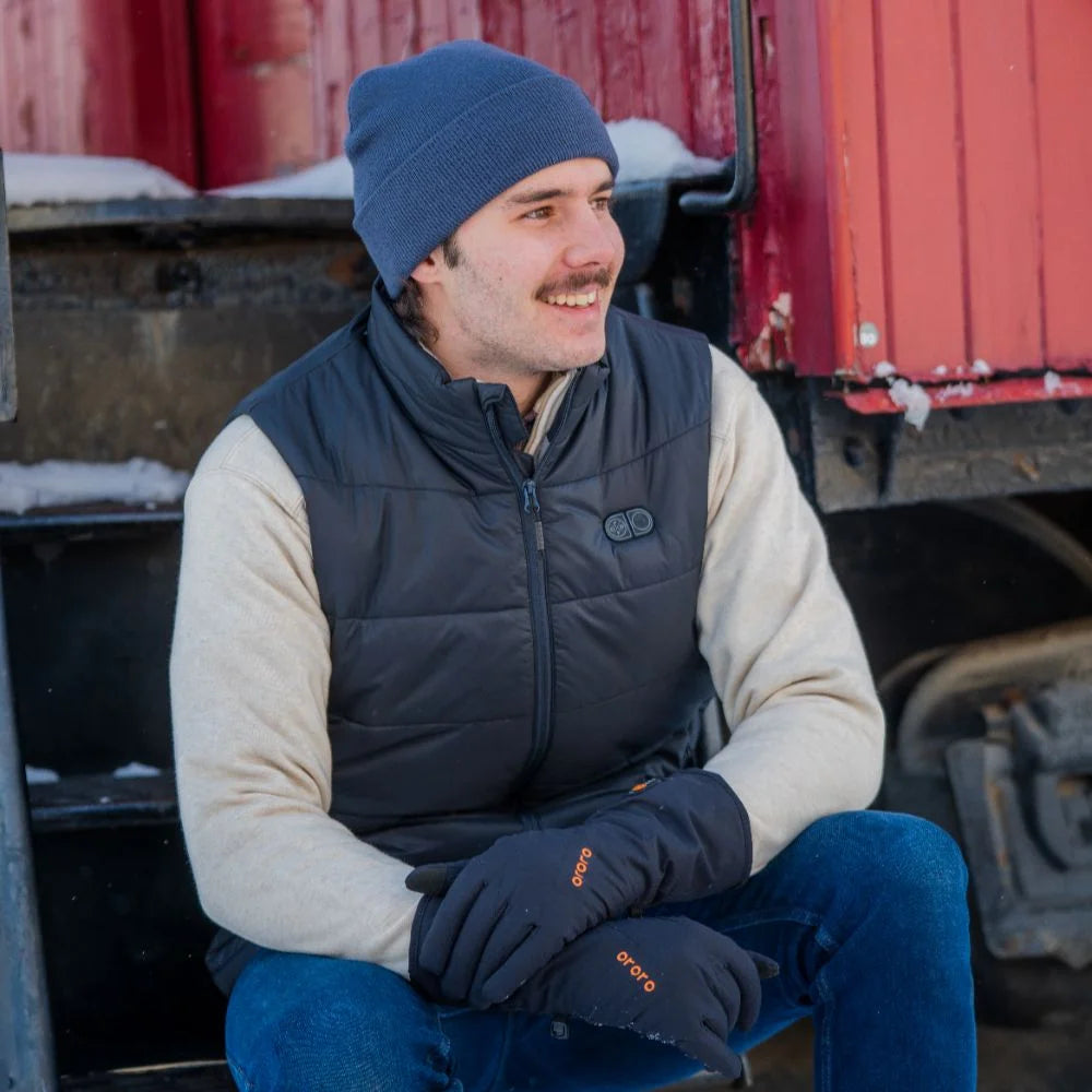 SureWarm® Men's 7-Zone Dual-Control Classic Pro Heated Vest (Lower Back Heating)