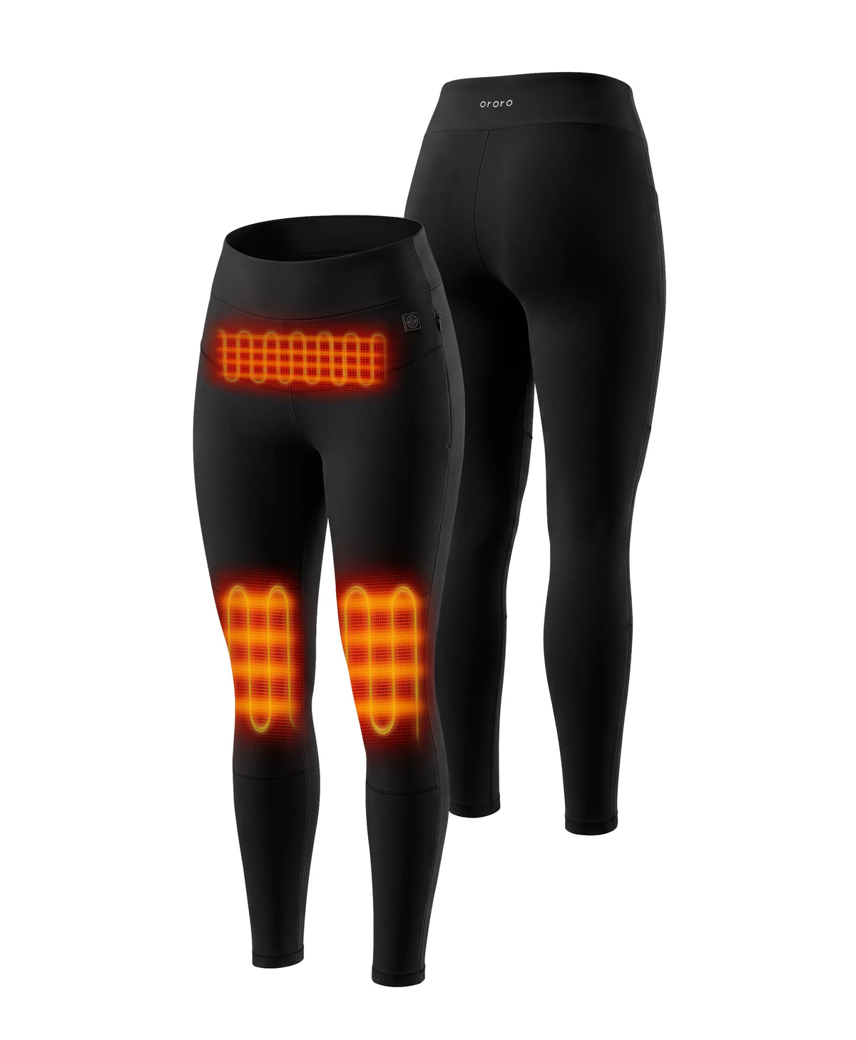 3 Heating Zones ( Left & Right Knees, Abdomen)