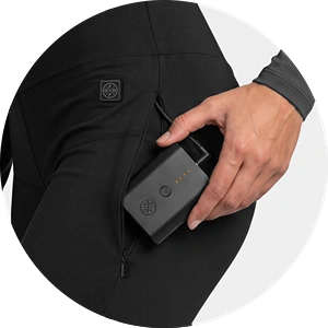 Discreet Battery Pocket