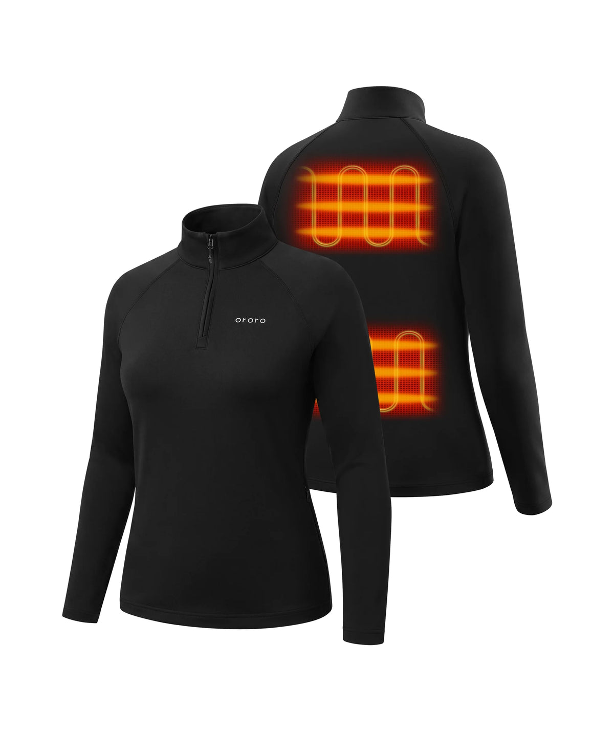 2 Heating Zones (Lower Back, Upper Back)