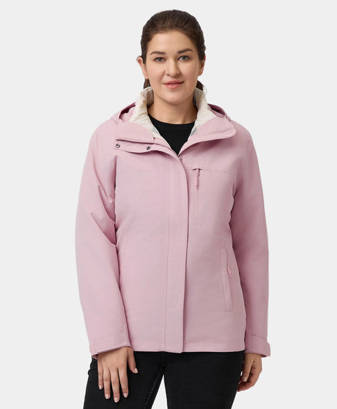 River Ridge Women's 3-in-1 Heated Jacket with Down Liner ,view 1