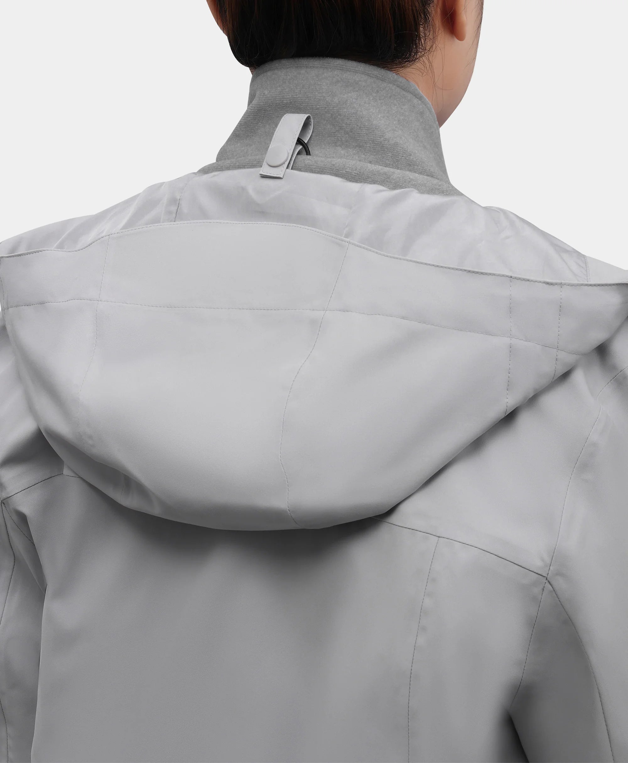 River Ridge Women's 3-in-1 Heated Jacket with Fleece Liner back view