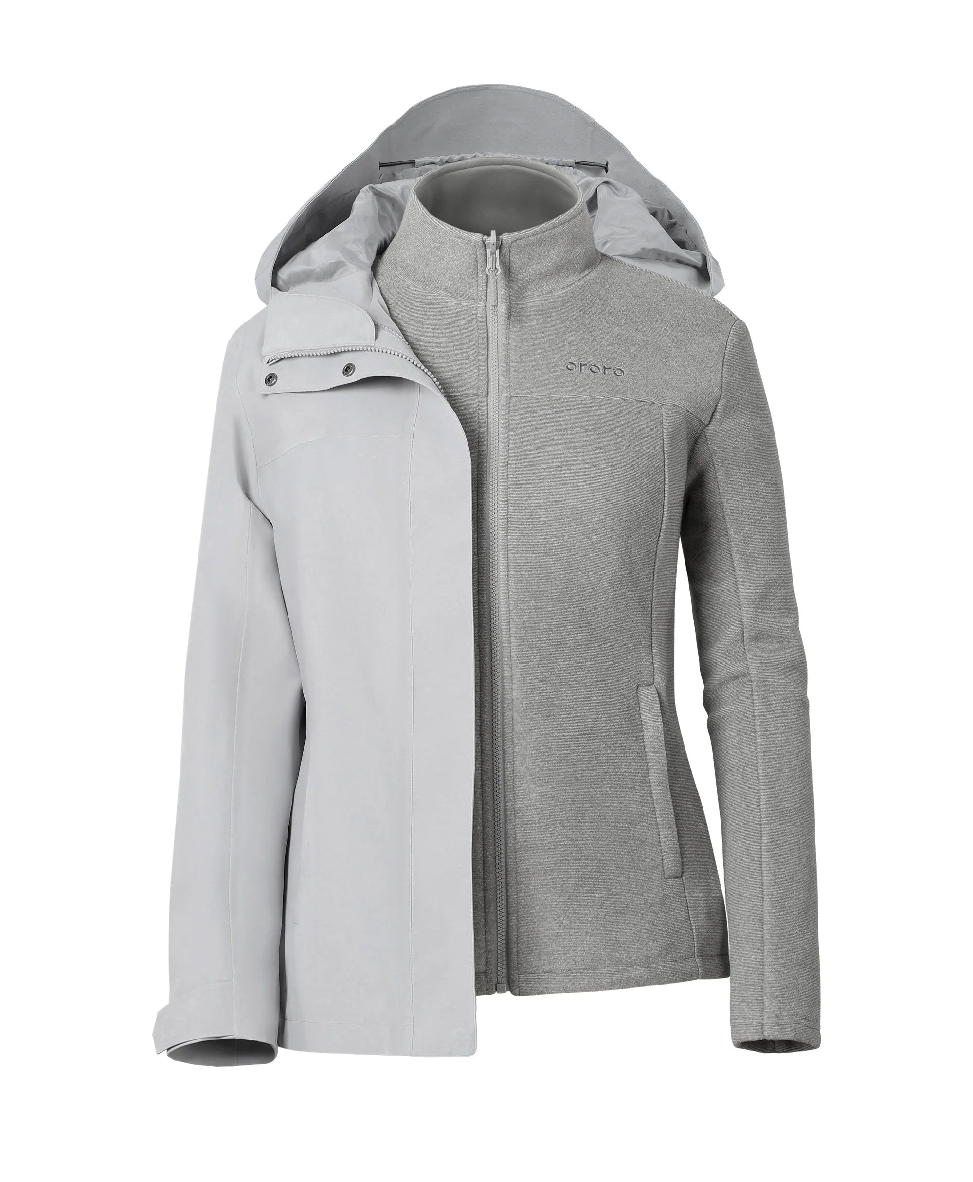 River Ridge Women's 3-in-1 Heated Jacket with Fleece Liner