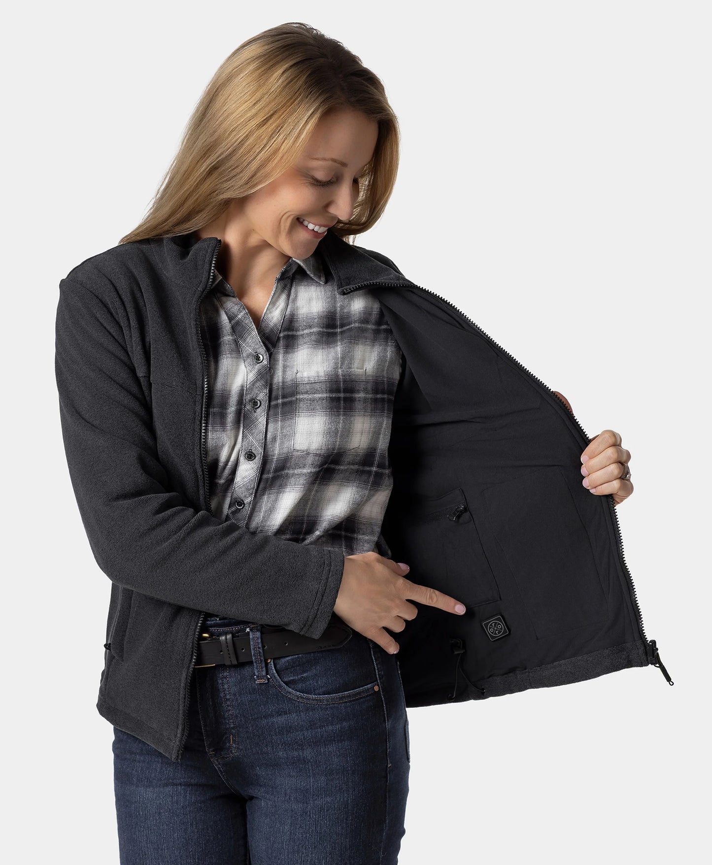 River Ridge Women's Heated Fleece Liner Jacket