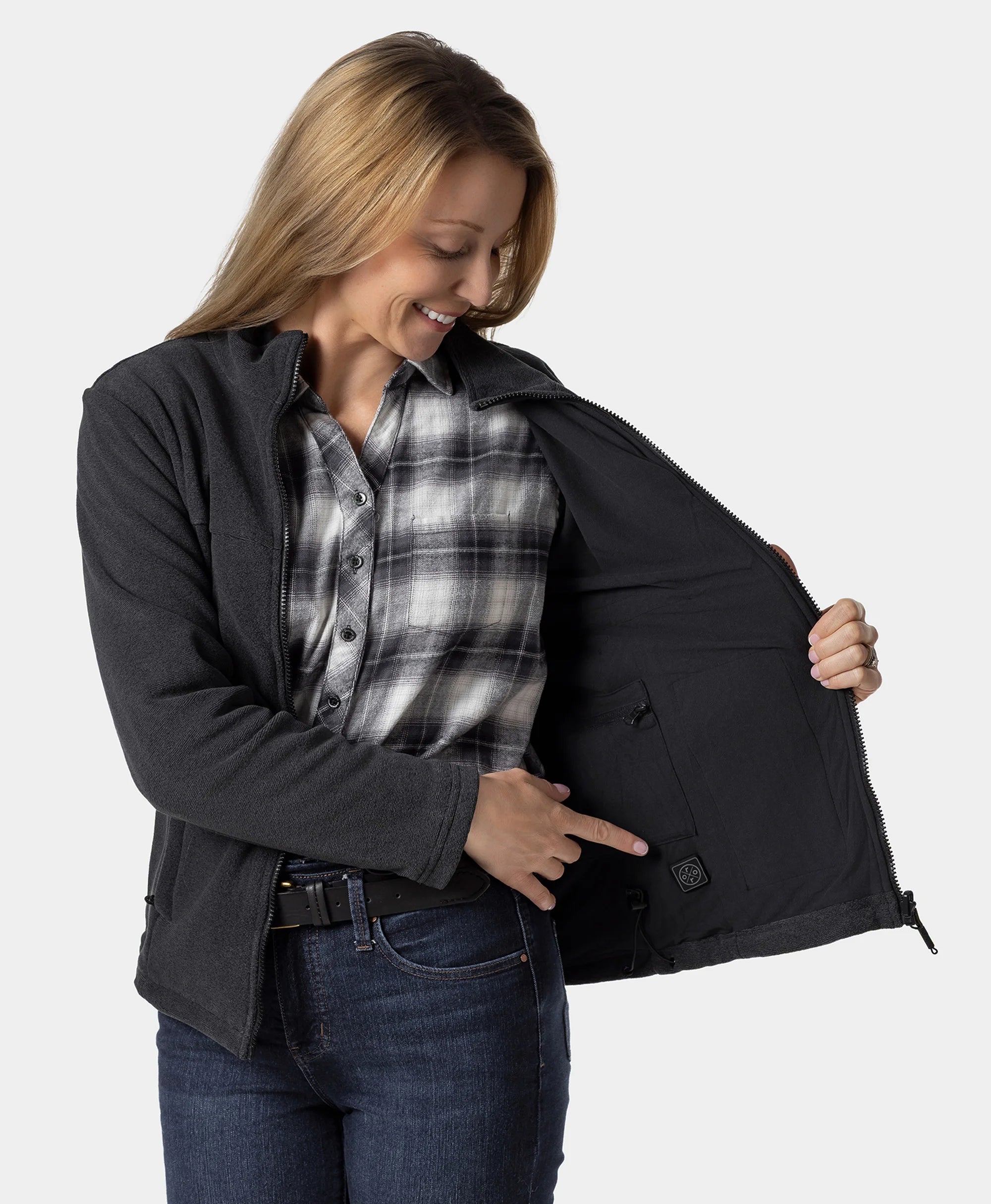 River Ridge Women's Heated Fleece Liner Jacket