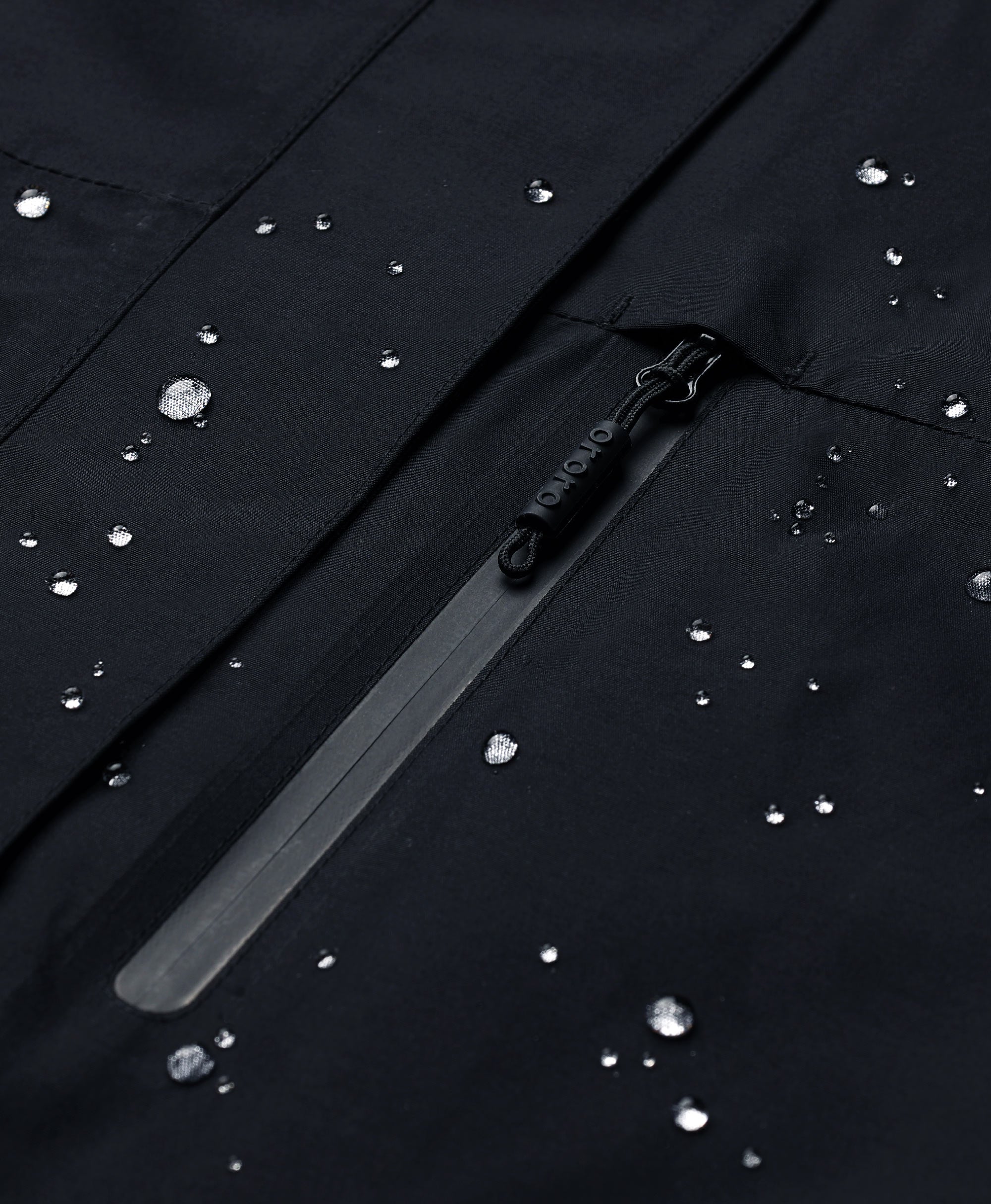 Waterproof and wind-resistant shell