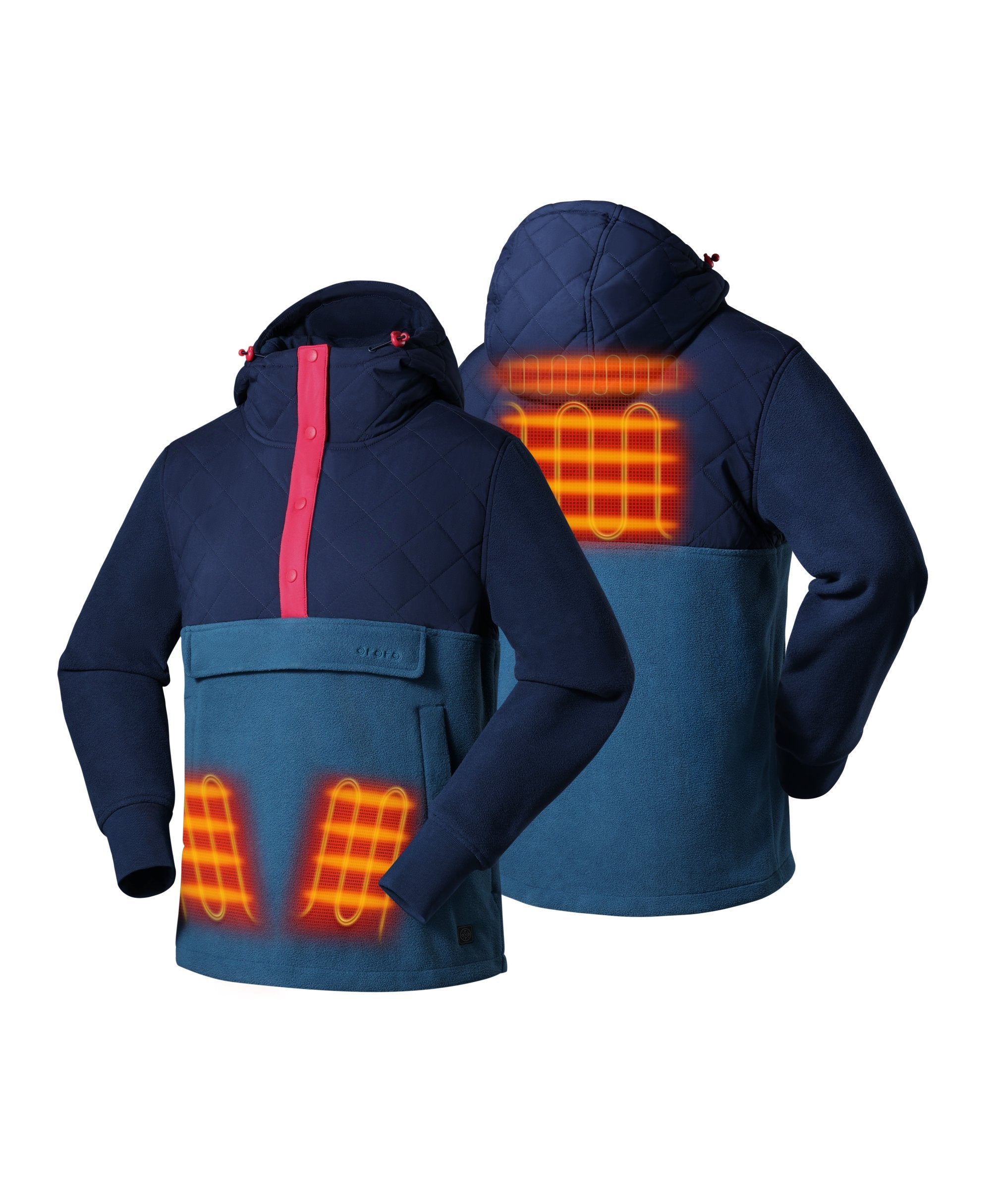 Daybreak Women's Colorblock Heated Anorak