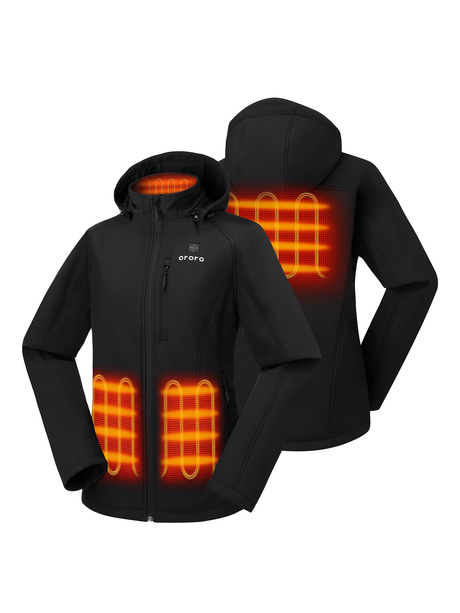 Paragon Women's Heated Jacket - Black – ororo
