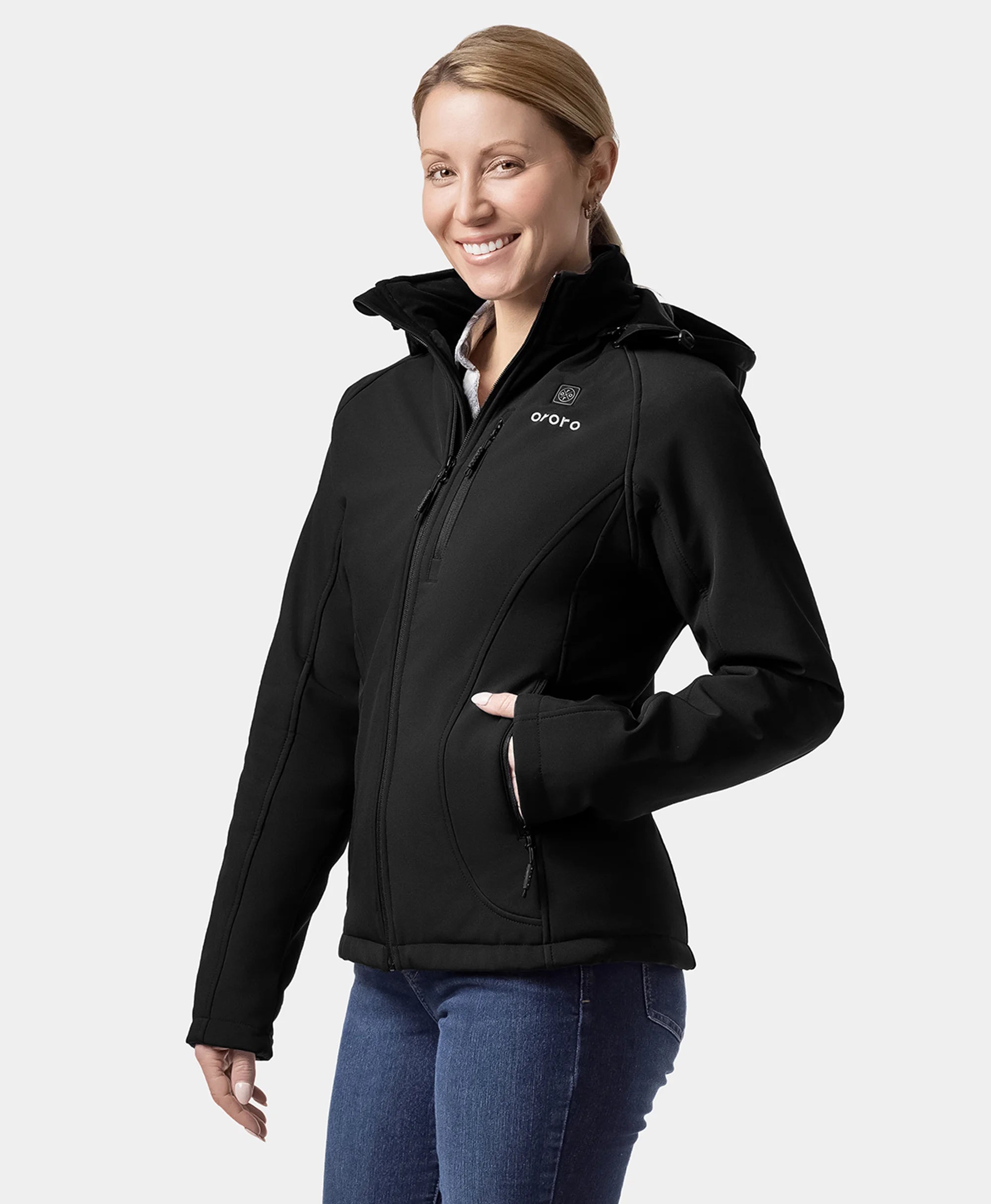 Paragon Women's Heated Jacket - Black